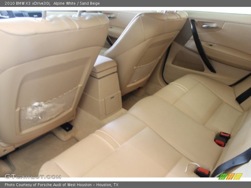 Alpine White / Sand Beige 2010 BMW X3 xDrive30i
