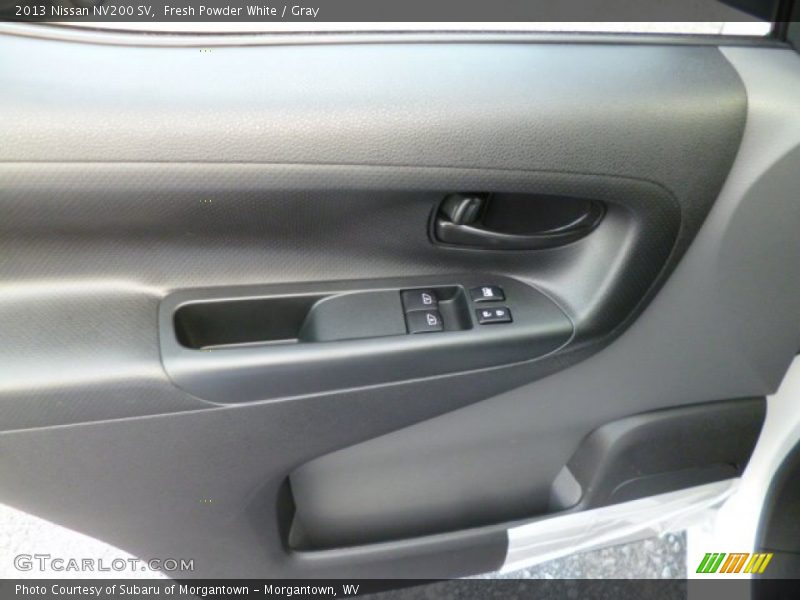 Fresh Powder White / Gray 2013 Nissan NV200 SV