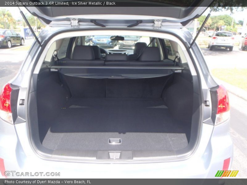 Ice Silver Metallic / Black 2014 Subaru Outback 3.6R Limited