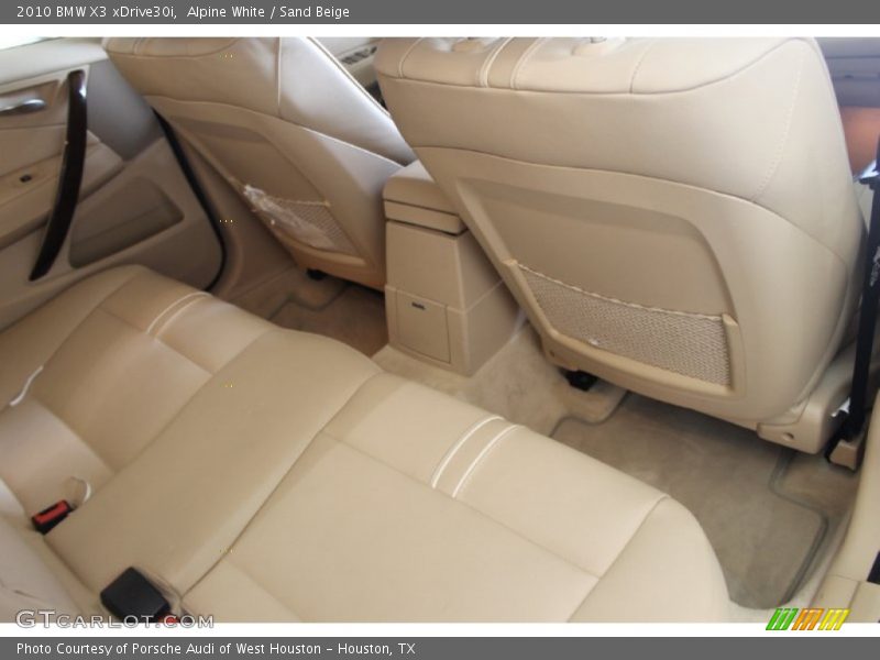 Alpine White / Sand Beige 2010 BMW X3 xDrive30i