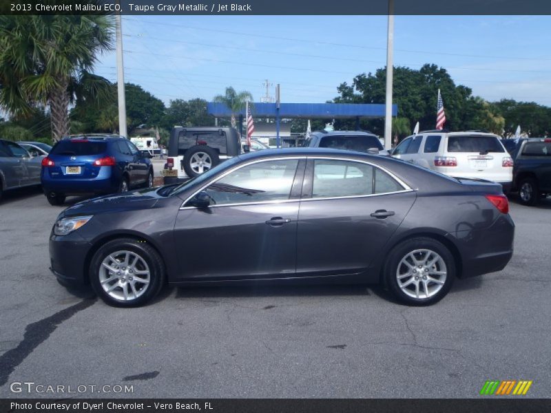 Taupe Gray Metallic / Jet Black 2013 Chevrolet Malibu ECO