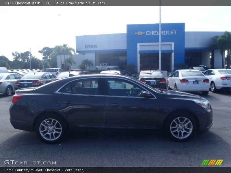 Taupe Gray Metallic / Jet Black 2013 Chevrolet Malibu ECO