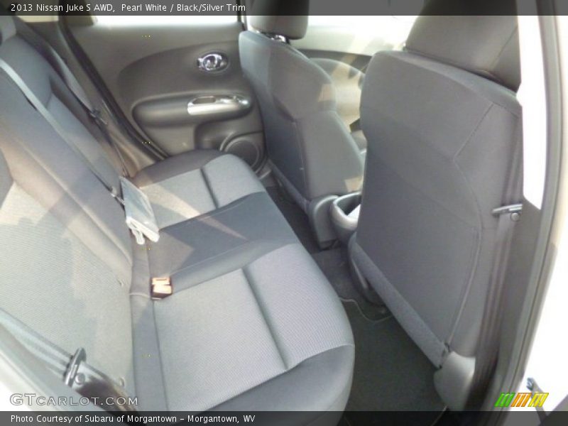 Pearl White / Black/Silver Trim 2013 Nissan Juke S AWD