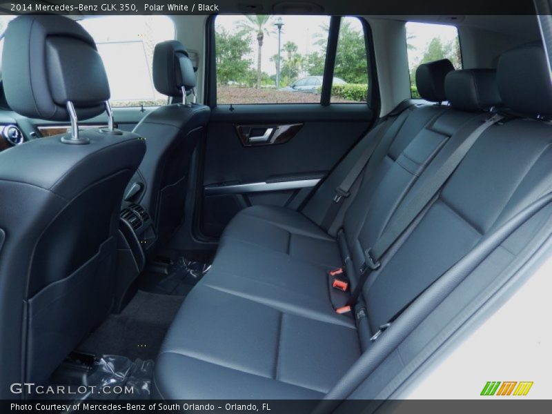 Rear Seat of 2014 GLK 350