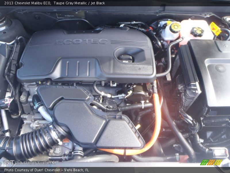 Taupe Gray Metallic / Jet Black 2013 Chevrolet Malibu ECO
