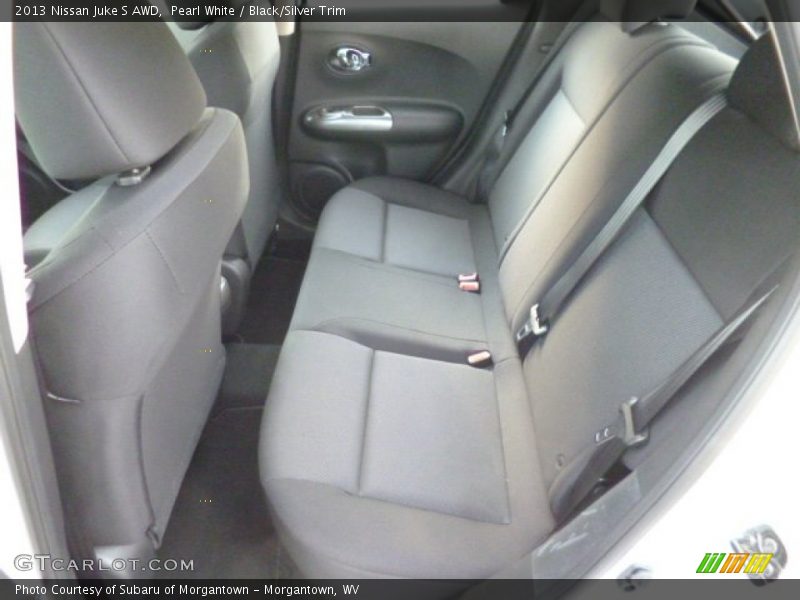 Pearl White / Black/Silver Trim 2013 Nissan Juke S AWD