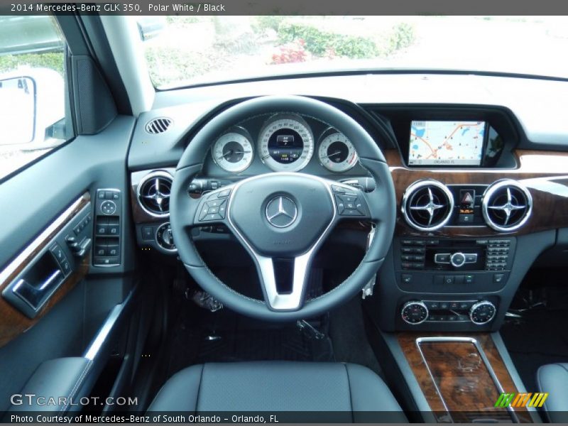 Dashboard of 2014 GLK 350