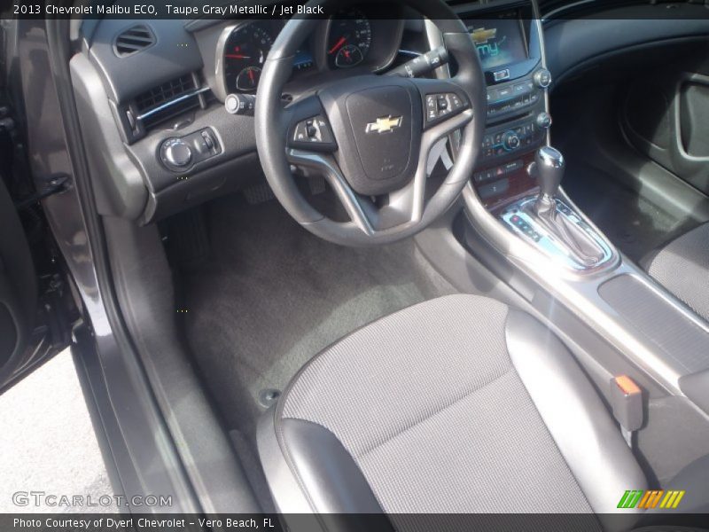 Taupe Gray Metallic / Jet Black 2013 Chevrolet Malibu ECO