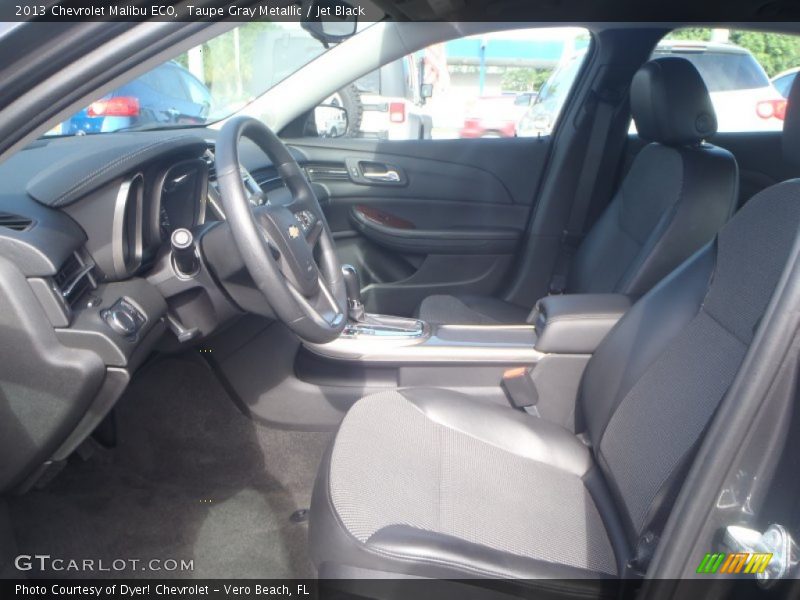 Taupe Gray Metallic / Jet Black 2013 Chevrolet Malibu ECO