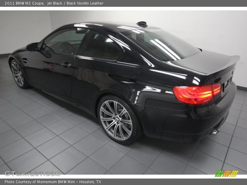 Jet Black / Black Novillo Leather 2011 BMW M3 Coupe