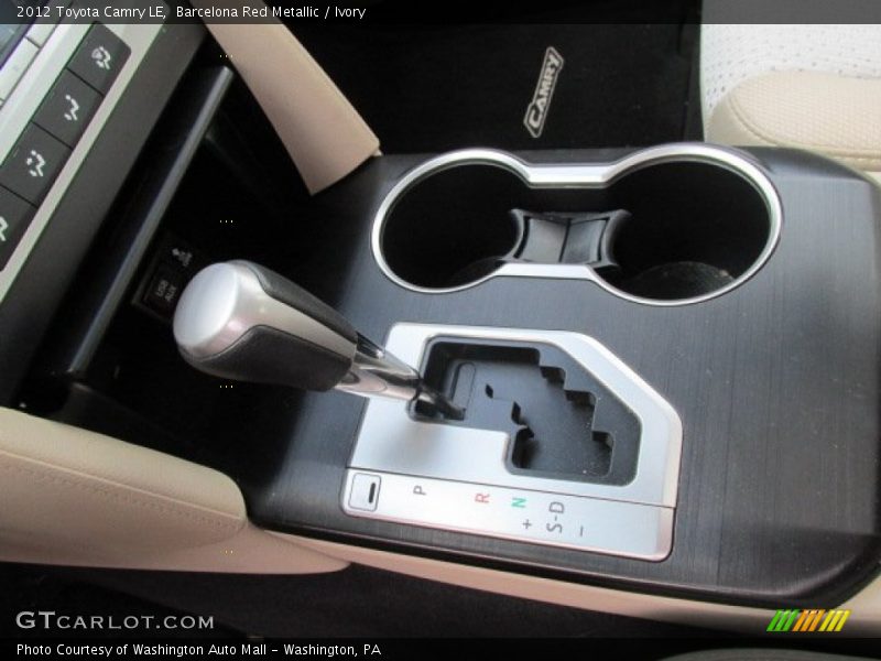Barcelona Red Metallic / Ivory 2012 Toyota Camry LE