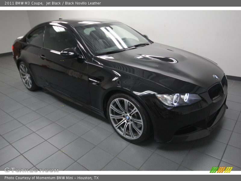 Jet Black / Black Novillo Leather 2011 BMW M3 Coupe
