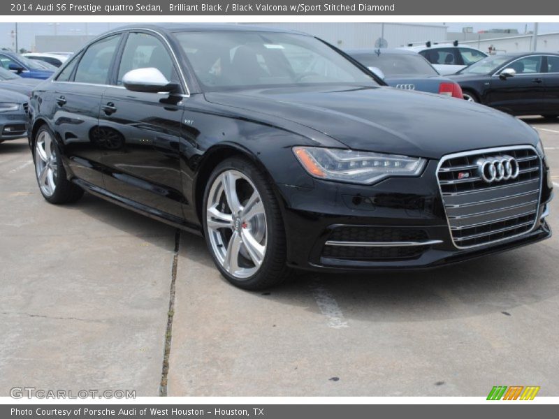 Front 3/4 View of 2014 S6 Prestige quattro Sedan