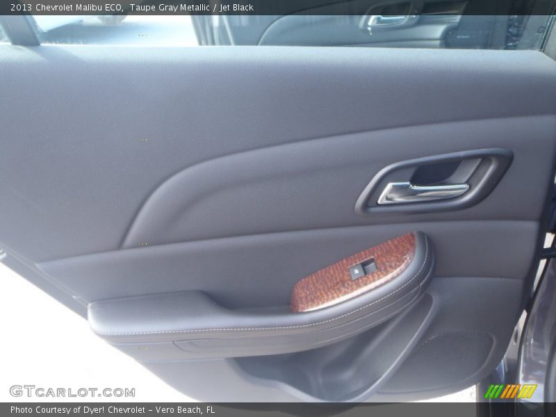 Taupe Gray Metallic / Jet Black 2013 Chevrolet Malibu ECO