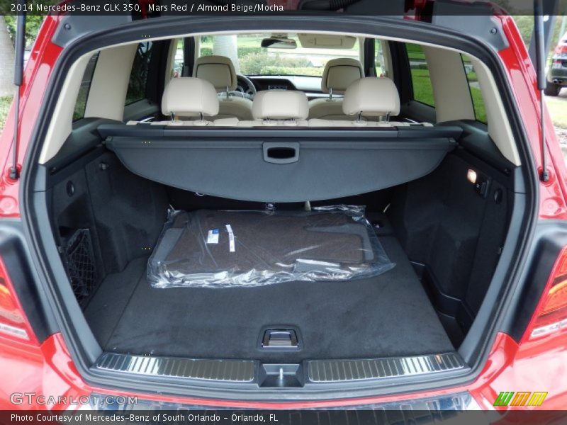 Mars Red / Almond Beige/Mocha 2014 Mercedes-Benz GLK 350