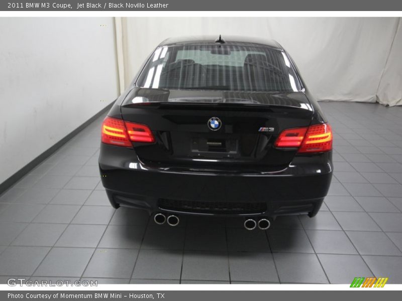 Jet Black / Black Novillo Leather 2011 BMW M3 Coupe