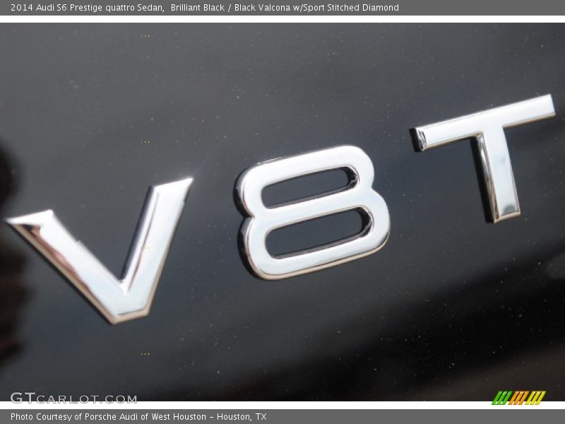 Brilliant Black / Black Valcona w/Sport Stitched Diamond 2014 Audi S6 Prestige quattro Sedan