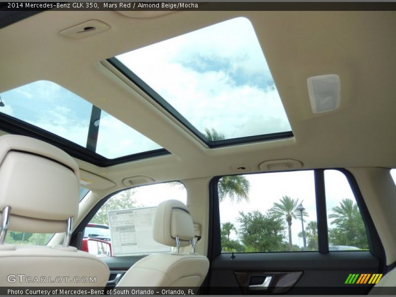 Mars Red / Almond Beige/Mocha 2014 Mercedes-Benz GLK 350
