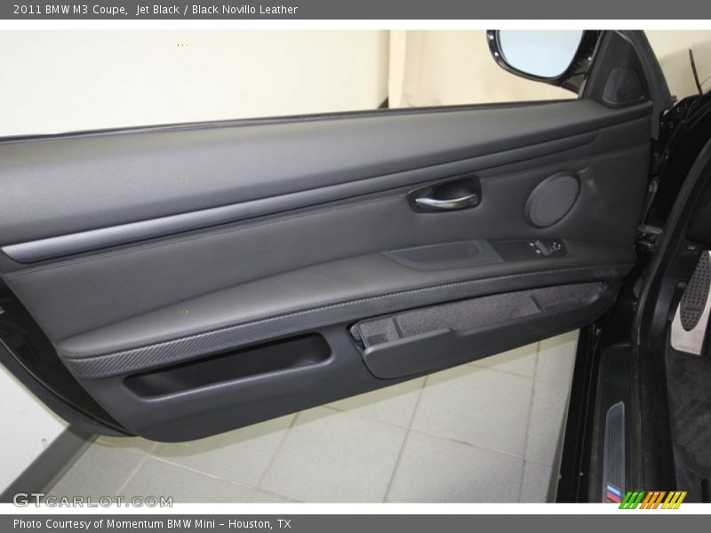 Jet Black / Black Novillo Leather 2011 BMW M3 Coupe