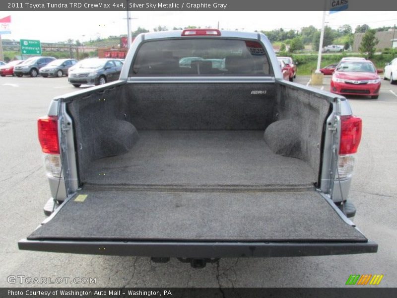 Silver Sky Metallic / Graphite Gray 2011 Toyota Tundra TRD CrewMax 4x4