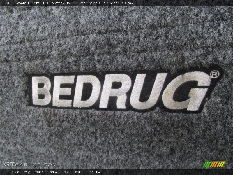 Silver Sky Metallic / Graphite Gray 2011 Toyota Tundra TRD CrewMax 4x4