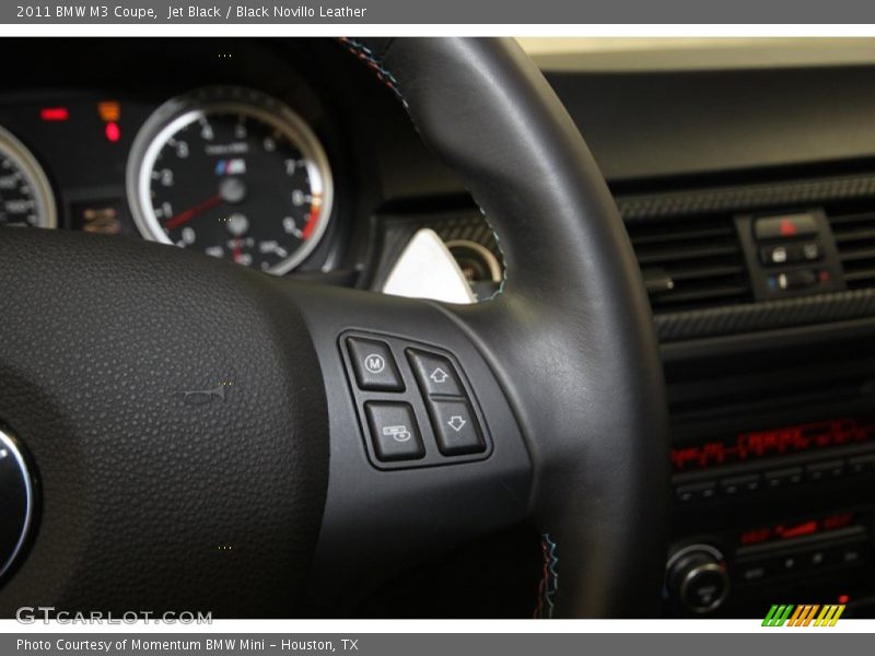 Jet Black / Black Novillo Leather 2011 BMW M3 Coupe