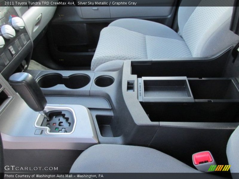 Silver Sky Metallic / Graphite Gray 2011 Toyota Tundra TRD CrewMax 4x4