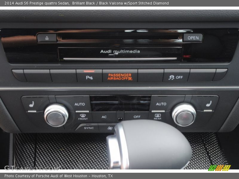 Controls of 2014 S6 Prestige quattro Sedan