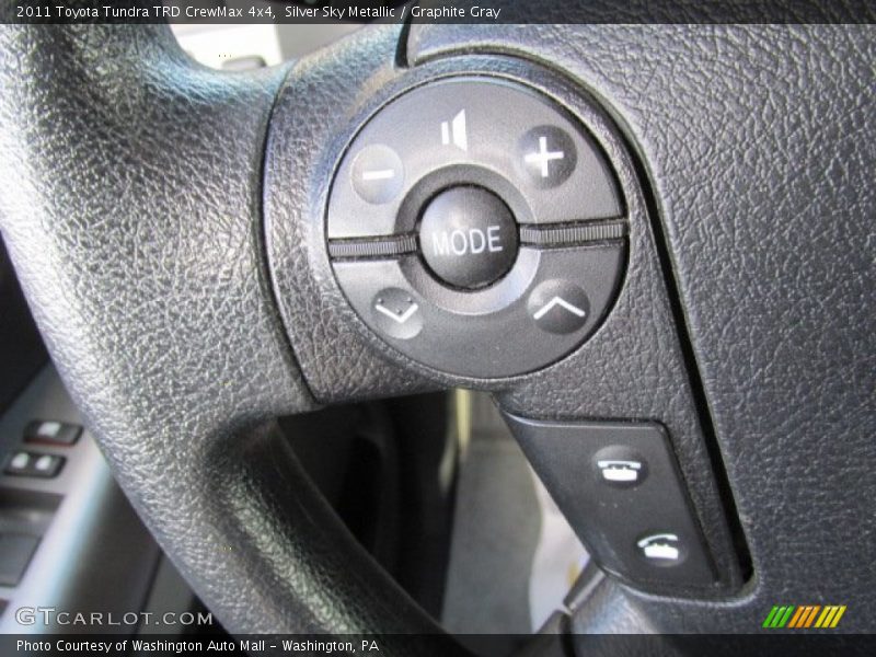 Silver Sky Metallic / Graphite Gray 2011 Toyota Tundra TRD CrewMax 4x4