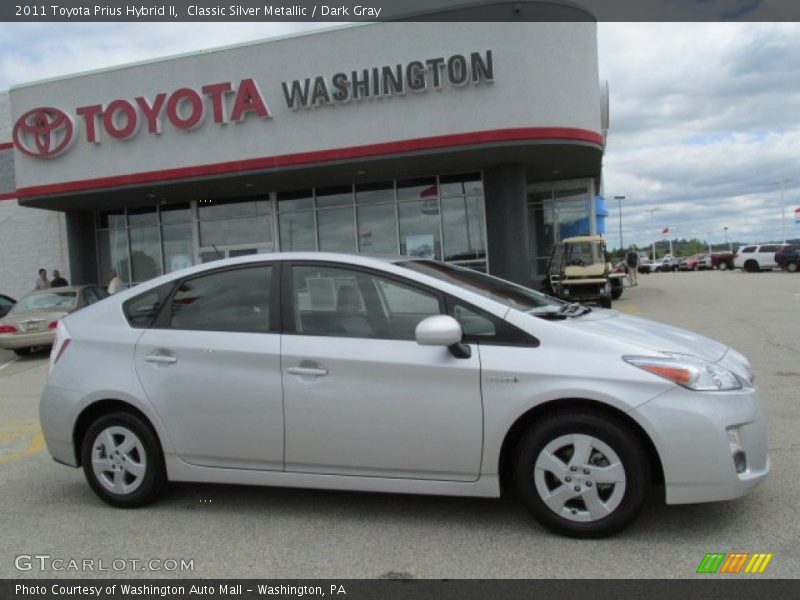 Classic Silver Metallic / Dark Gray 2011 Toyota Prius Hybrid II