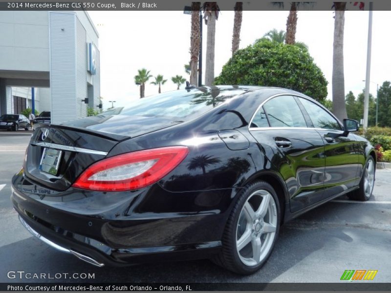 Black / Black 2014 Mercedes-Benz CLS 550 Coupe
