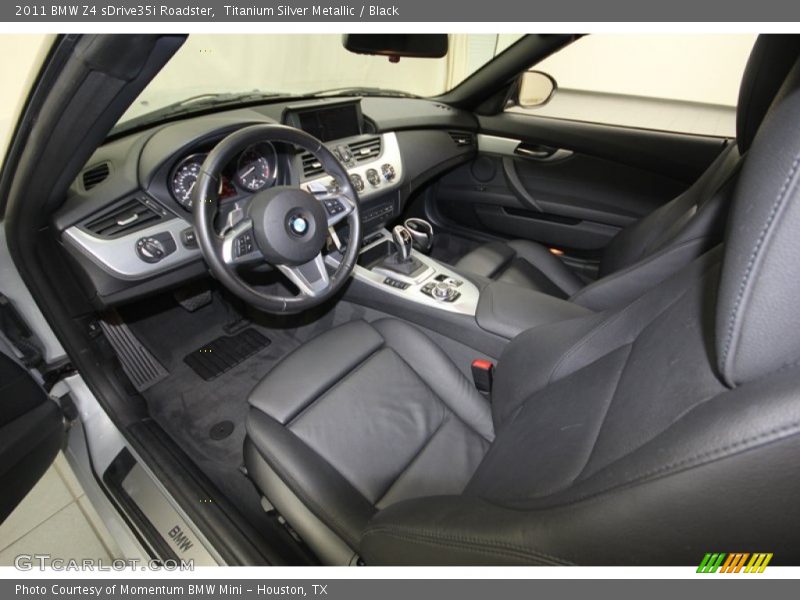 Black Interior - 2011 Z4 sDrive35i Roadster 