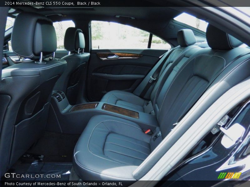 Rear Seat of 2014 CLS 550 Coupe