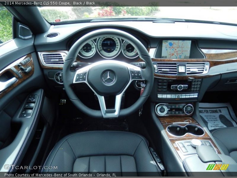 Dashboard of 2014 CLS 550 Coupe