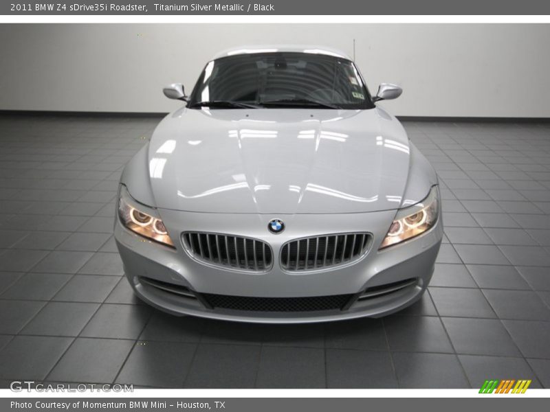 Titanium Silver Metallic / Black 2011 BMW Z4 sDrive35i Roadster