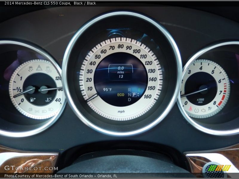  2014 CLS 550 Coupe 550 Coupe Gauges