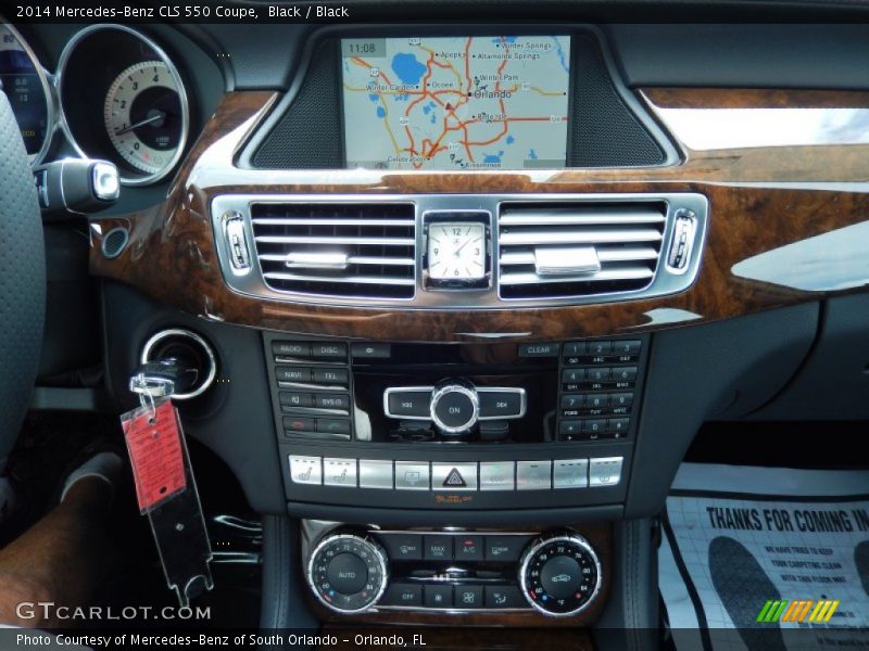 Controls of 2014 CLS 550 Coupe