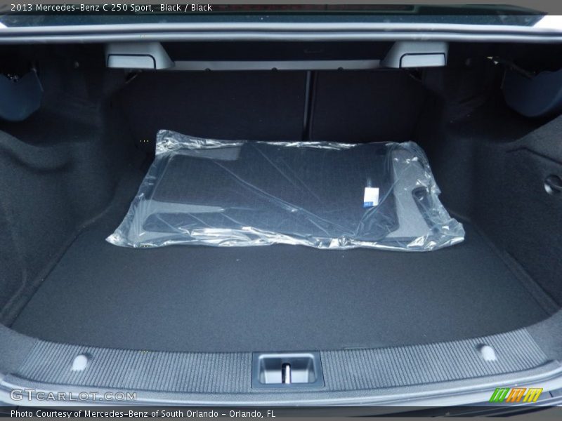 Black / Black 2013 Mercedes-Benz C 250 Sport