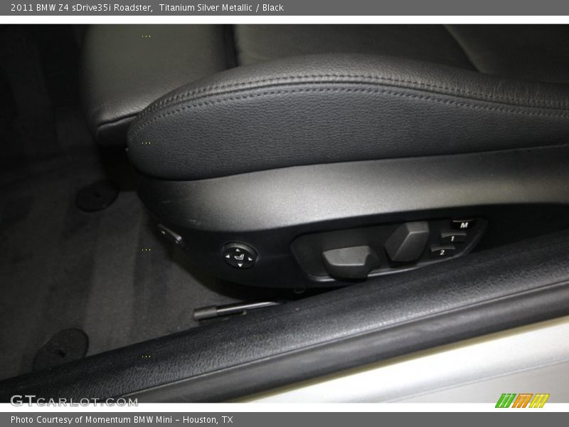 Titanium Silver Metallic / Black 2011 BMW Z4 sDrive35i Roadster