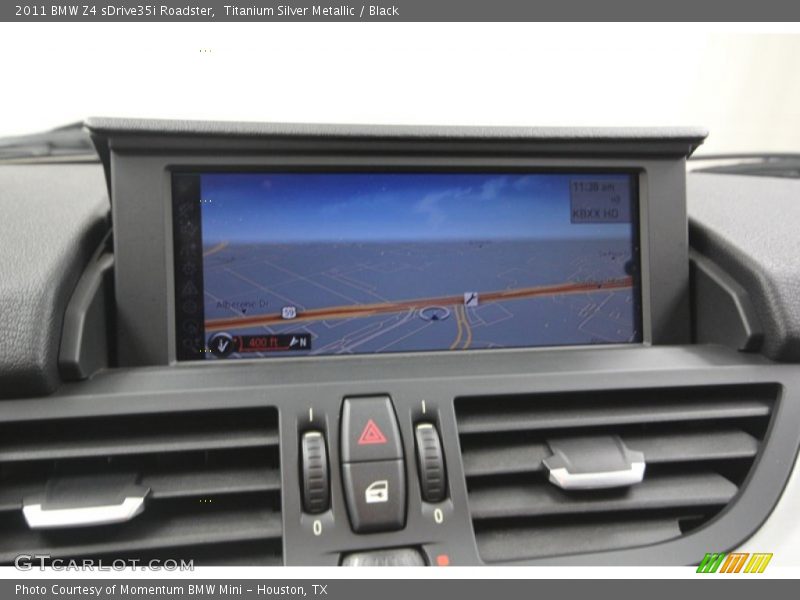 Titanium Silver Metallic / Black 2011 BMW Z4 sDrive35i Roadster