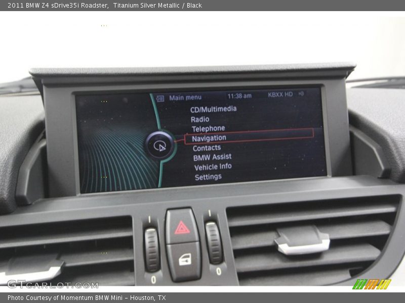 Titanium Silver Metallic / Black 2011 BMW Z4 sDrive35i Roadster