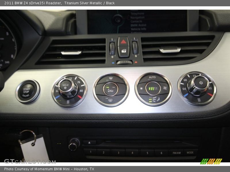 Titanium Silver Metallic / Black 2011 BMW Z4 sDrive35i Roadster