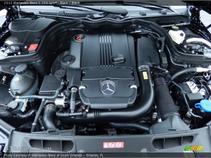 Black / Black 2013 Mercedes-Benz C 250 Sport