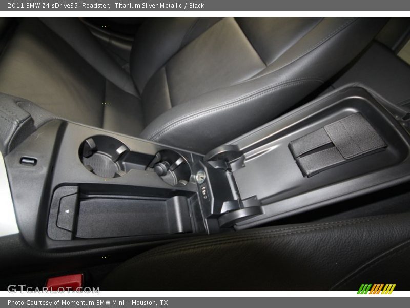 Titanium Silver Metallic / Black 2011 BMW Z4 sDrive35i Roadster