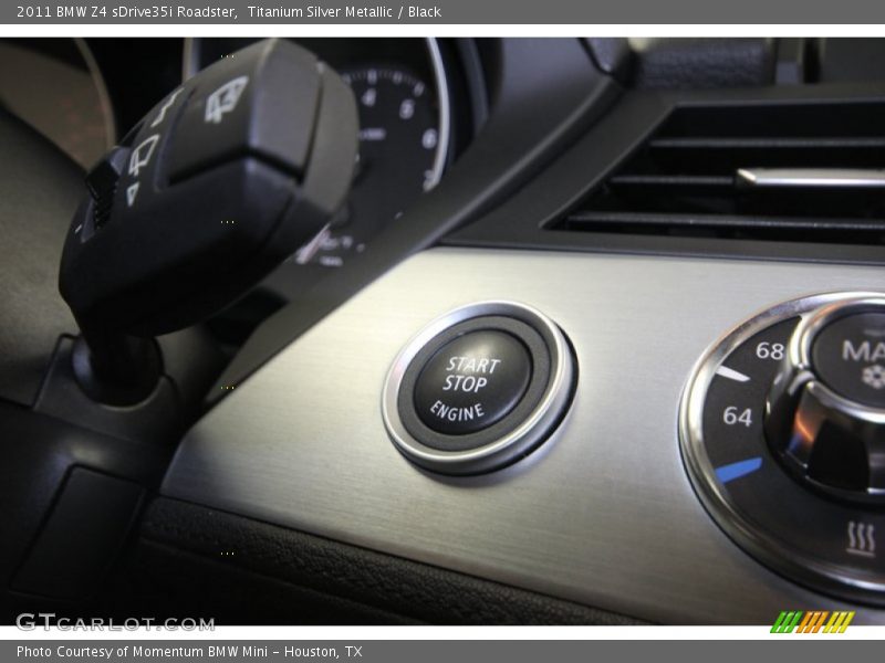 Titanium Silver Metallic / Black 2011 BMW Z4 sDrive35i Roadster
