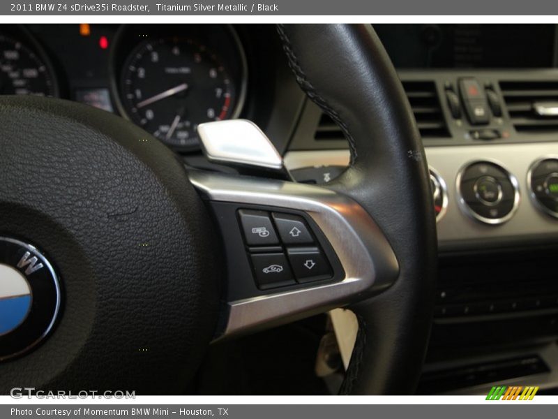Titanium Silver Metallic / Black 2011 BMW Z4 sDrive35i Roadster