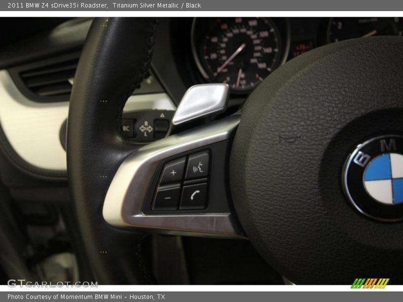 Titanium Silver Metallic / Black 2011 BMW Z4 sDrive35i Roadster