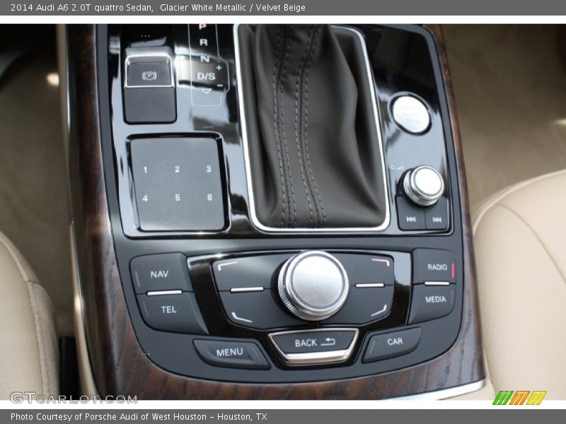 Controls of 2014 A6 2.0T quattro Sedan