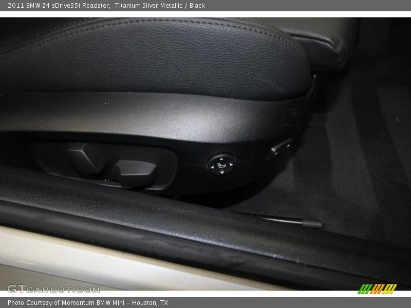 Titanium Silver Metallic / Black 2011 BMW Z4 sDrive35i Roadster