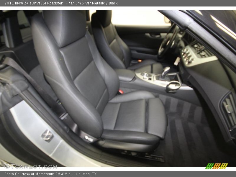 Titanium Silver Metallic / Black 2011 BMW Z4 sDrive35i Roadster